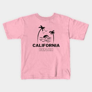 California beach holiday t-shirt Kids T-Shirt